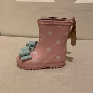 Sweet honey rain boots